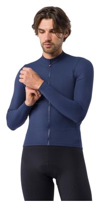 Castelli Thermowoven Men's Long-Sleeve Jersey, Blue