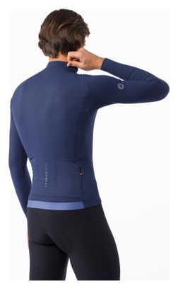 Castelli Thermowoven Men's Long-Sleeve Jersey, Blue