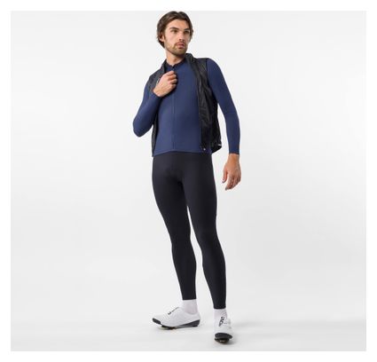 Castelli Thermowoven Men's Long-Sleeve Jersey, Blue