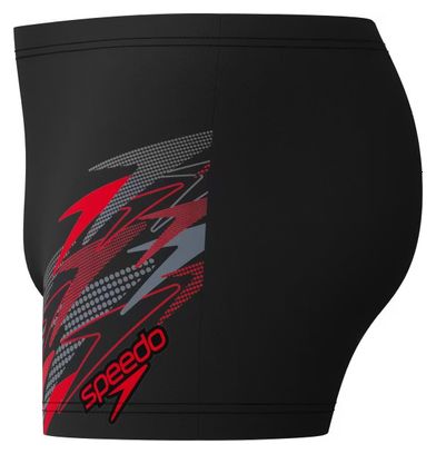Speedo Medley Logo Men's Swimsuit - Black/Red