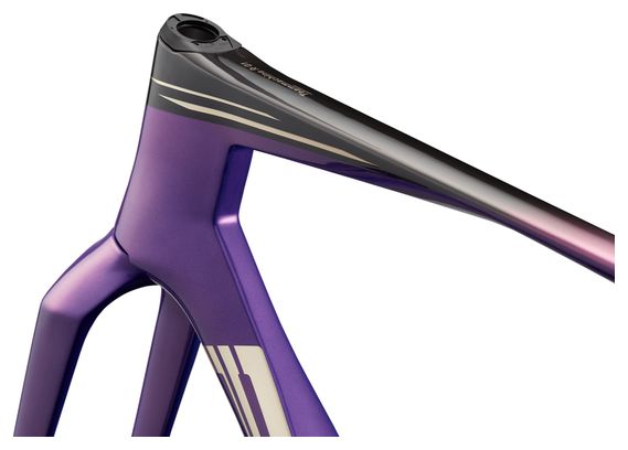 BMC Teammachine R 01 Purple/Black Carbon Frame Kit 2027
