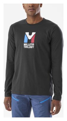 T-Shirt Manches Longues Millet Chamonix Trilogy Noir