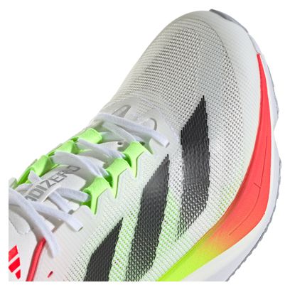 adidas adizero Boston 12 Bianco Nero Rosso Scarpe Uomo