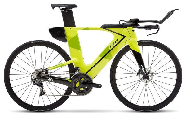 Triathlonrad Felt IA Advanced 105 Shimano 105 11speed 700 mm Chartreuse Grün 2021