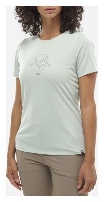 Maglietta Millet Ubic Light Donna a maniche corte Verde chiaro