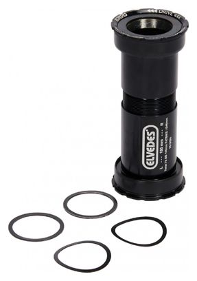 Elvedes Twist Fit BB386 24mm Shimano Bottom Bracket Black