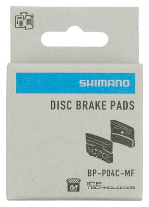 Shimano P04C-MF Pastillas de freno metálicas para frenos Shimano XTR / Deore XT (4 pistones)