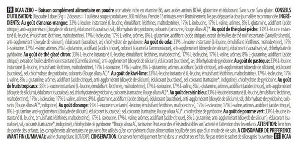 Bcaa Zero (360g) - Biotech Usa - Pomme - Bcaa