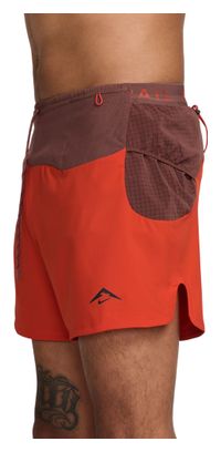 Nike Trail Second Sunrise 5in Red Men's Shorts