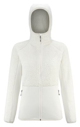 Women's Millet Chamonix Highloft Hoodie Polar Fleece Wit