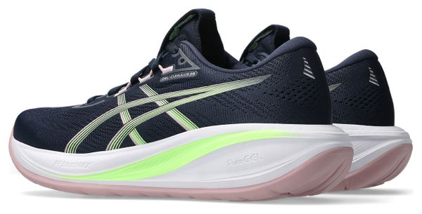Zapatillas de running Asics Gel-Cumulus 28 azul/verde/rosa para mujer