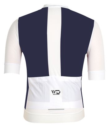 Maillot de cyclisme homme DRAFT bleu/blanc