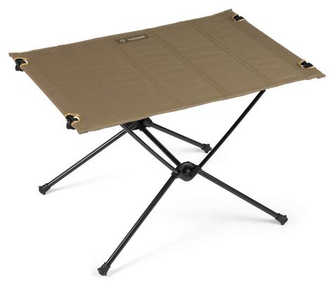 Mesa plegable Helinox One Hard Top, tamaño mediano, color beige