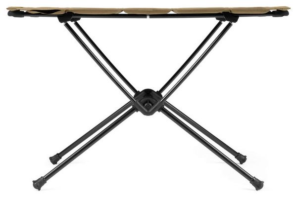 Mesa plegable Helinox One Hard Top, tamaño mediano, color beige