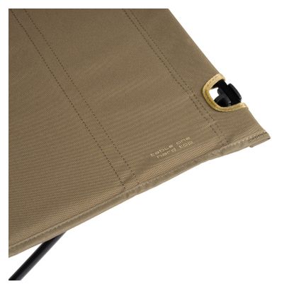 Mesa plegable Helinox One Hard Top, tamaño mediano, color beige