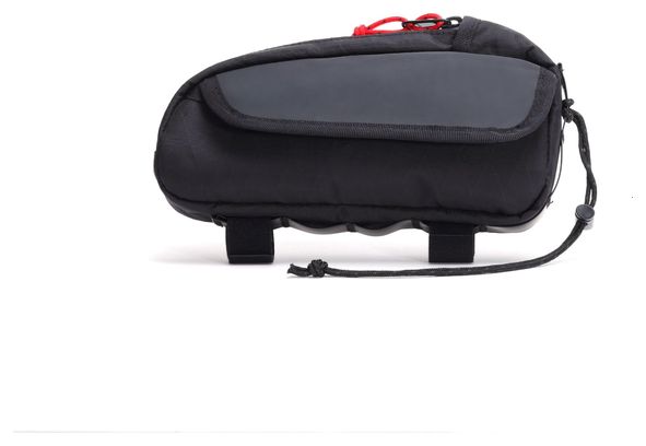 Bolsa para cuadro cromada Holman Top Tube Bag 1L negra XRF