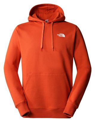 The North Face Outdoor Graphic Hoodie Herren Orange