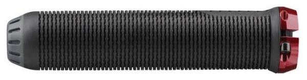 Paire de Grips Spank Spike 33mm Noir / Rouge