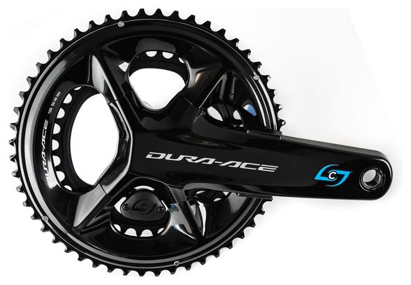 Guarnitura Stages Cycling Stages Power R Shimano Dura-Ace R9200 50-34T Nero