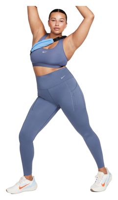 Collant Long Femme Nike Dri-Fit Go Bleu