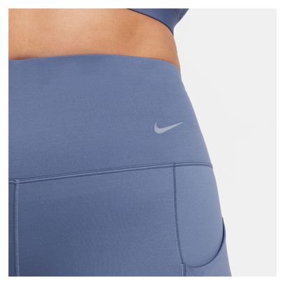 Nike Dri-Fit Go Long Tights Donna Blu