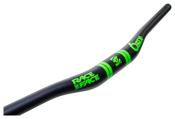 Handlebar Race Face Sixc 35 Carbon 35x820mm Black / Green