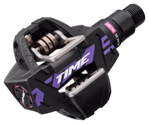 Time Atac XC 6 Clipless Pedals Black Purple