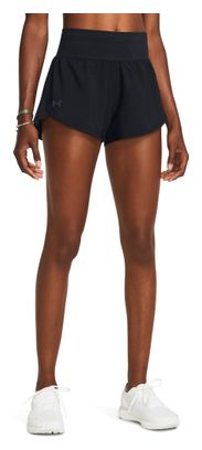 Short Under Armour Fly-By Elite 8 cm Noir Femme