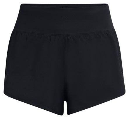 Short Under Armour Fly-By Elite 8 cm Noir Femme