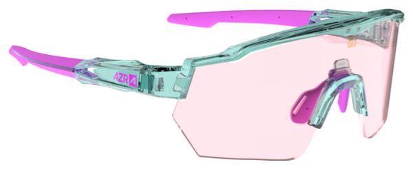 Gafas AZR Kromic Race RX Turquesa Cristal Barnizado / Rosa Fotocrómico