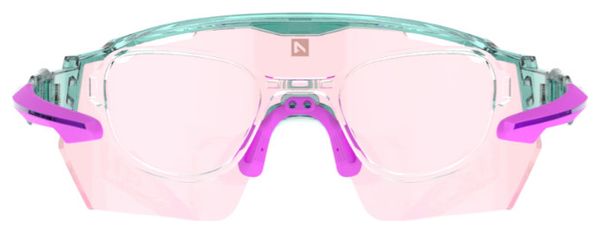 Occhiali AZR Kromic Race RX Crystal Varnished Turquoise / Photochromic Pink