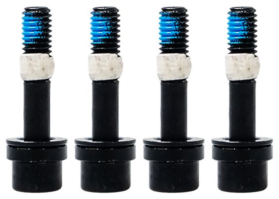 Set of 4 Magura QM M6 x 30 mm Screws with Blue Threadlocker