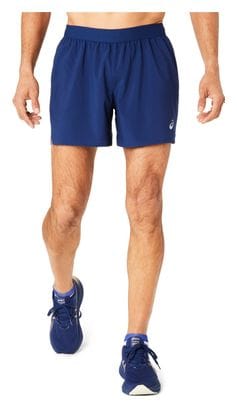 Asics Road Shorts 5in Bleu Homme