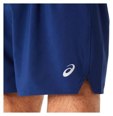 Asics Road Shorts 5in Bleu Homme