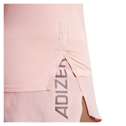 Roze adidas Adizero Jersey met korte mouwen