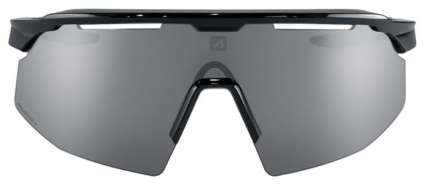 AZR Iseran Black/Gray Mirrored Sunglasses Set + Clear Lens