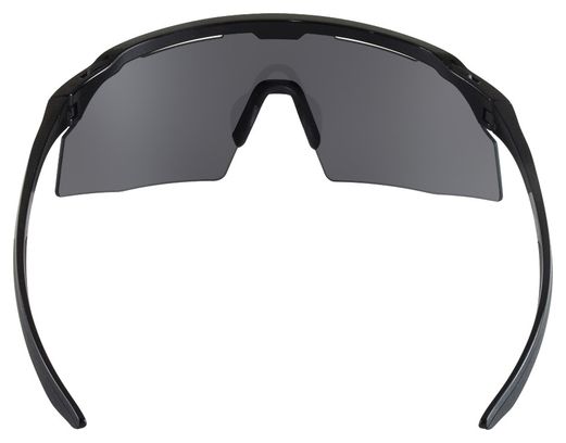 AZR Iseran Black/Gray Mirrored Sunglasses Set + Clear Lens