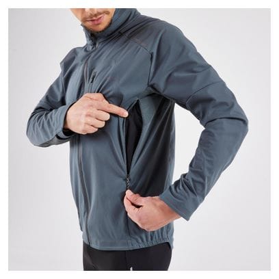 Kiprun Run 900 Warm Hooded Jacket Regul Green