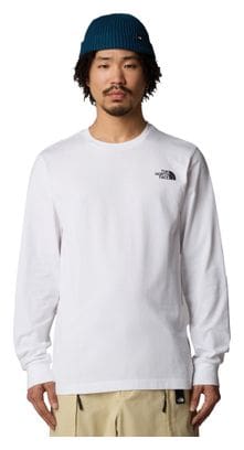 The North Face Easy Langarmshirt Weiß Herren