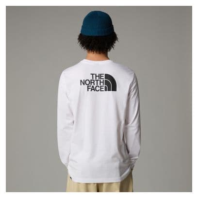 Camiseta de manga larga The North Face Easy Blanc Homme