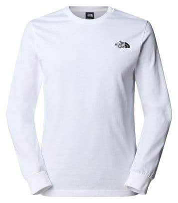 Camiseta de manga larga The North Face Easy Blanc Homme