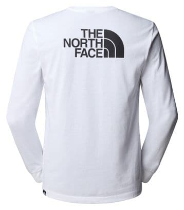 The North Face Easy Langarmshirt Weiß Herren