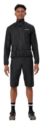 Vaude Drop III Regenjas Zwart