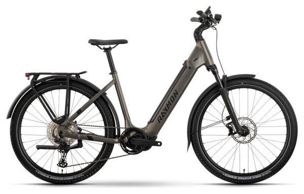 Raymon TourRay Wave Shimano Deore 12V 800Wh 27.5'' Grigio 2025 Bicicletta elettrica