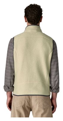 Polar sin mangas Patagonia Retro Pile Beige, hombre