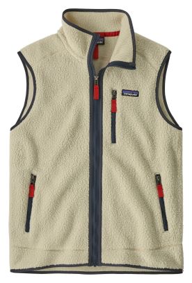 Polar sin mangas Patagonia Retro Pile Beige, hombre