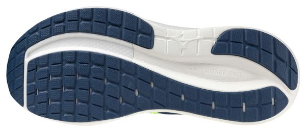 Chaussures Running Mizuno Wave Inspire 22 Bleu/Jaune Homme
