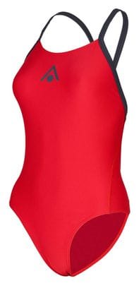 Aquasphere Essential Wide Back Swimsuit Red