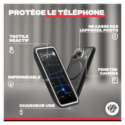 Shapeheart - Support téléphone pour vélo PRO (Téléphone M)