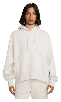 Nike Sportswear Sudadera con capucha Phoenix Fleece para mujer Blanca